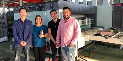 Печатное оборудование для заказчика из Мексики