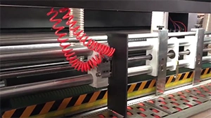 Настройка выравнивания переднего самонаклада