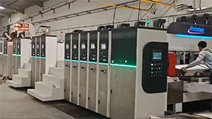 Флексопечатная линия высокой четкости в Тунисе