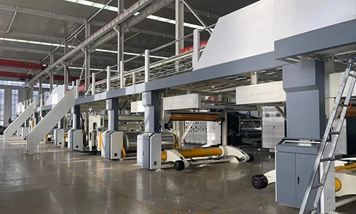 Линия производства пятислойного гофрокартона