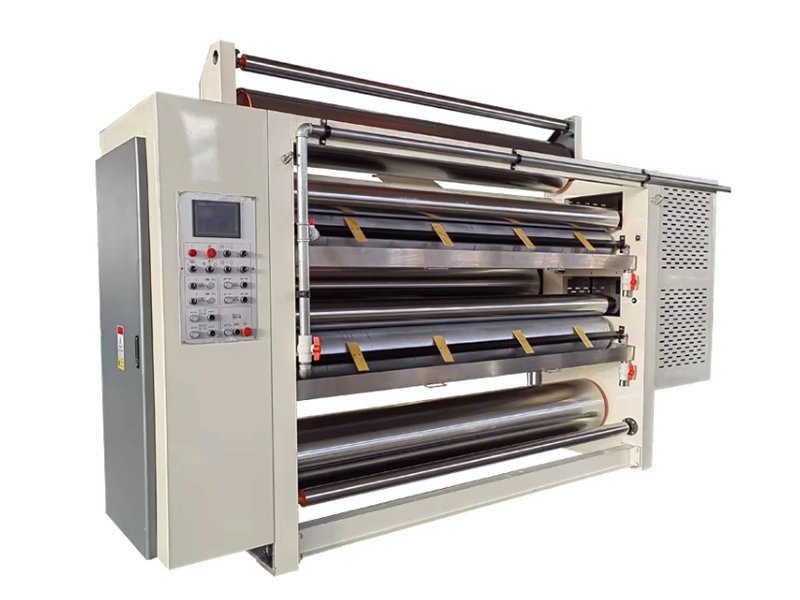 Клеепромазочная машина для пятислойного гофрокартона