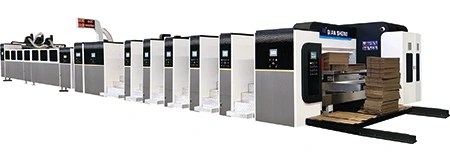 Высокоскоростная флексопечатная линия